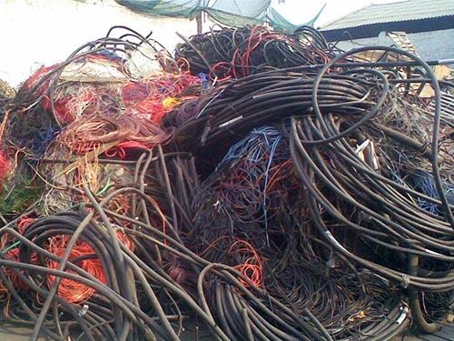 南宁某工厂废旧电缆回收--2021-09-23南宁某文印公司设备回收--2021